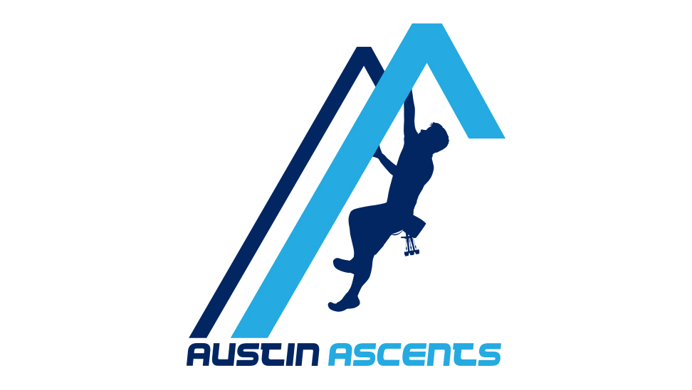austin ascents logo design in austin tx by saba graphix logo designer